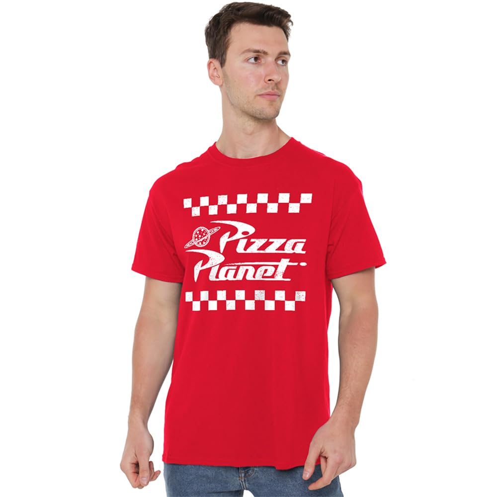 Disney - T-Shirt - Toy Story Pizza Planet - Large - Red