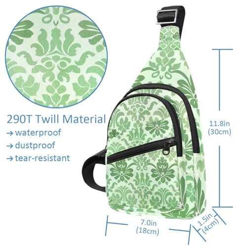 Mochila cruzada multicolor unisex para amantes de la naturaleza y el deporte 5