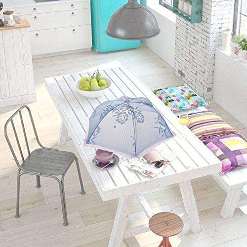 Veahom Large Food Covers 4 Packs 26 x 26 Inch, Food Tent Protectors for Parties, Picnics, BBQs, Reusable and Portable Collapsible Pop Up, Ideal for Indoor and Outdoor Daily Use - Thumbnail 5