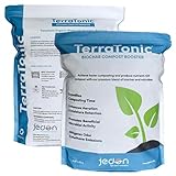 TerraTonic Biochar: Organic Compost Accelerator with Beneficial Microbes for Faster Decomposition. Biochar Soil Amendment for Lawn & Garden. 4-QT.