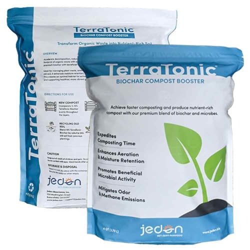 TerraTonic Biochar Organic Compost Accelerator (4QT)