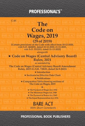 Image of Labour Laws combo of Code on Wages, Social Security, Industrial Relations and Occupational Health & Safety