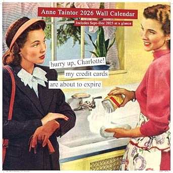 Anne Taintor 2026 Wall Calendar
