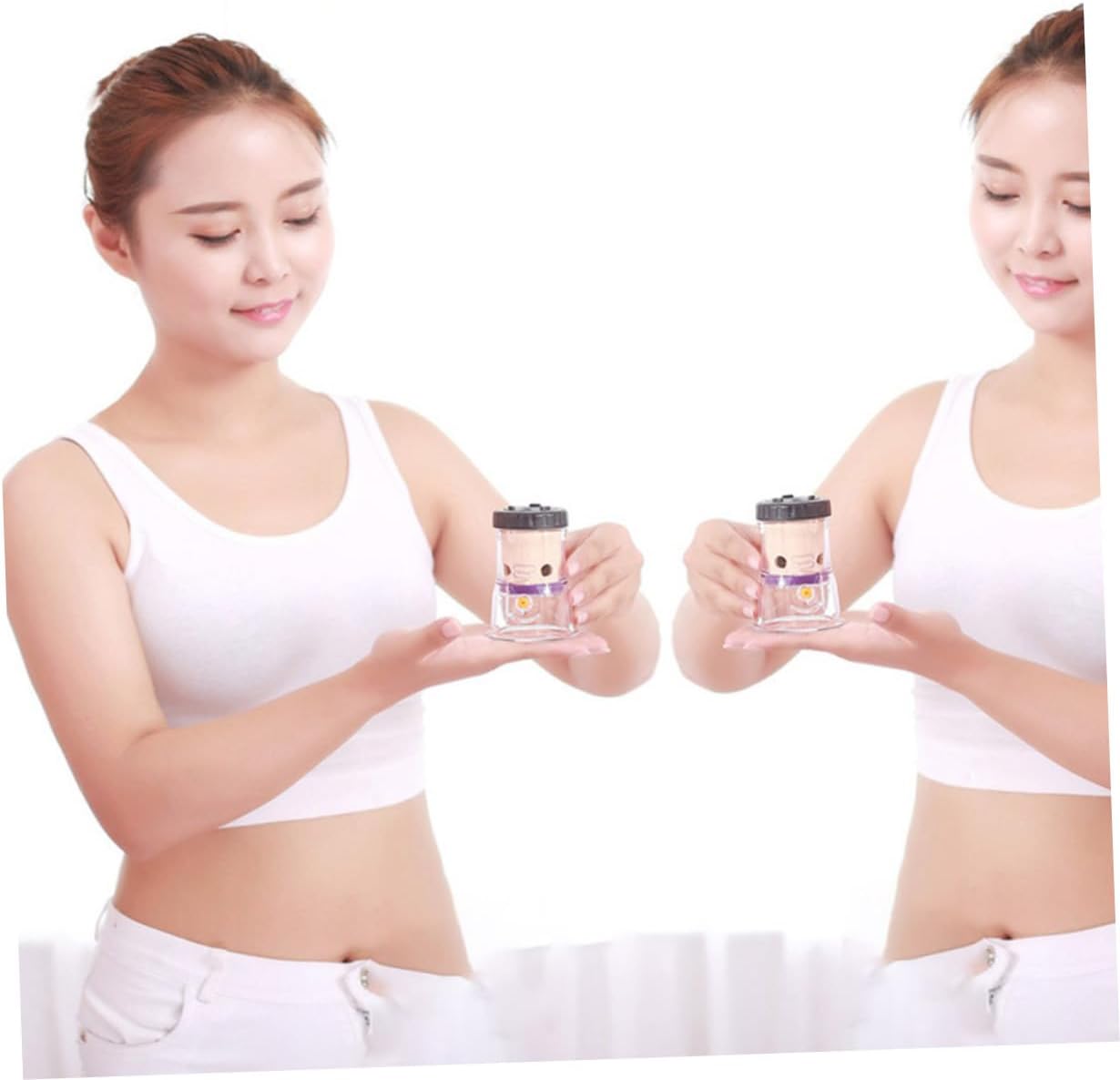 Moxibustion Box Portable Acupuncture Relaxation Tank for Smokeless Heating Deep Tissue Massage Home Use Relief Large