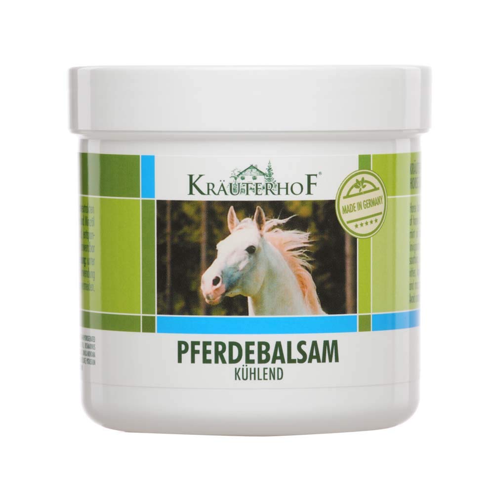 Kräuterhof® - Bálsamo para caballos, masaje, gel para la piel, refrescante, varios Tallas
