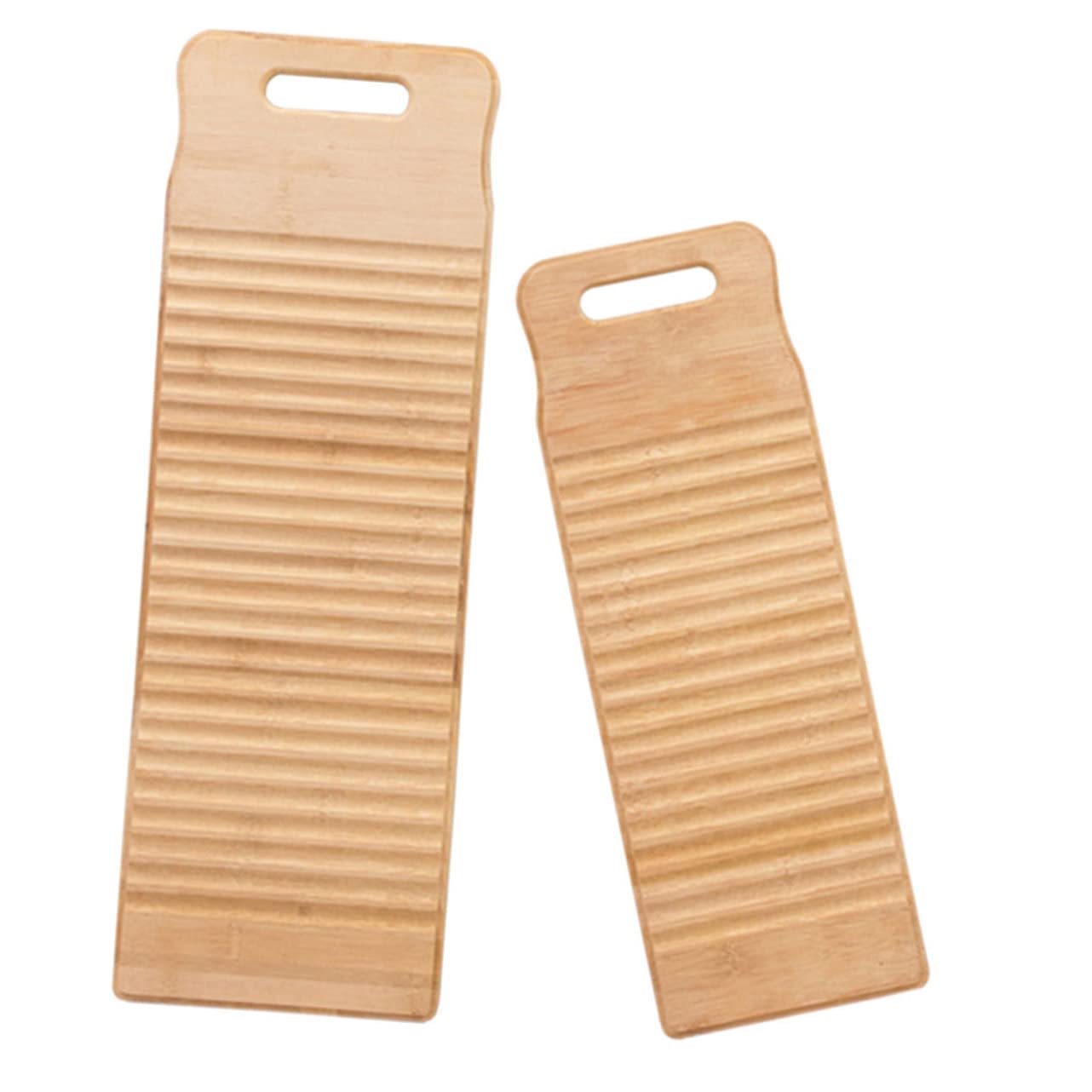 Milisten 2pcs Washboard Manual Hand Washing Tool for Clothes Scrub Board for Laundry for Underwear Socks Clothing Towels Easy to Use