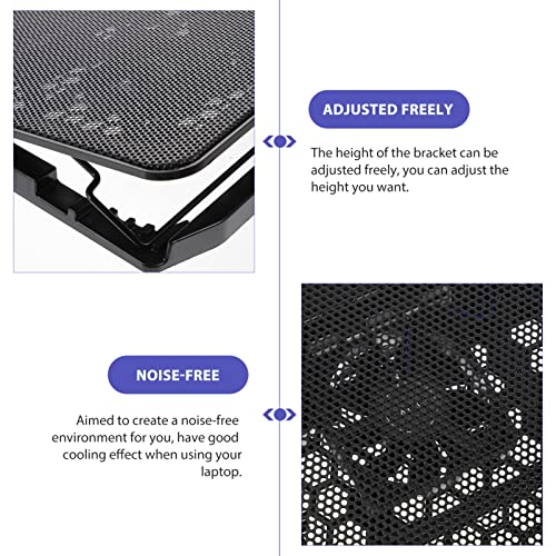Base enfriadora para laptop VILLCASE con ventiladores ajustables miniatura 2