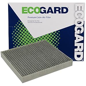 ECOGARD XC25869C Premium Cabin Air Filter with Activated Carbon Odor Eliminator Fits Ram 1500 2011-2021 2500 2011-2021