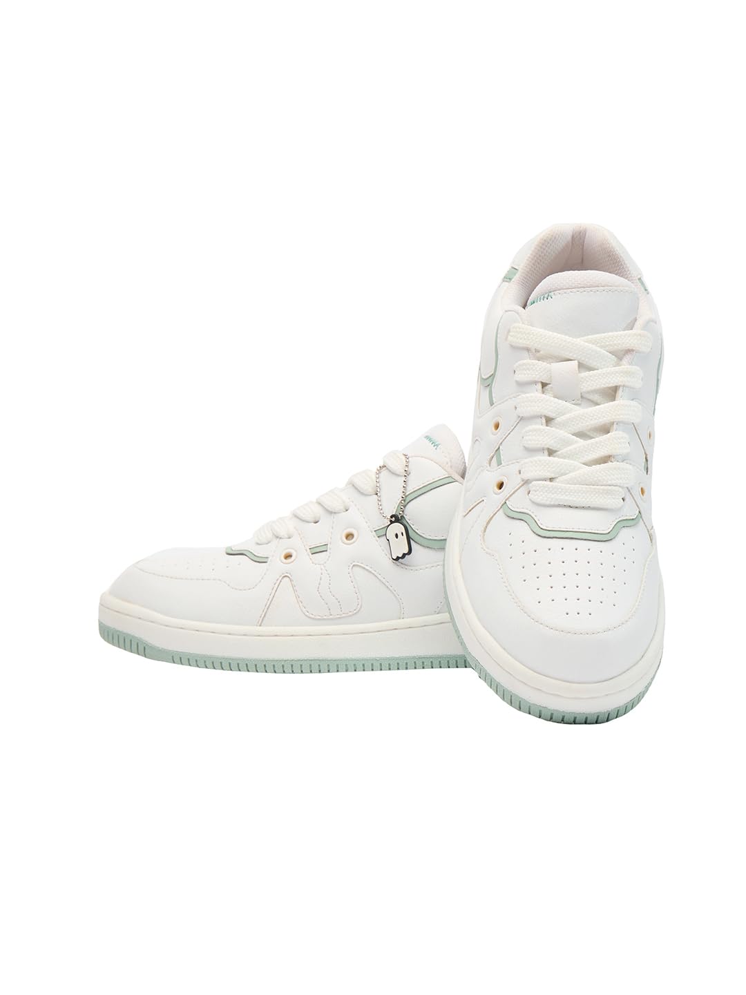 The Souled Store Urban Blaze: Arctic Mint Women and Girls Lace Up Low Top Sneakers (B0D28XZMMY) Amazon Price History, Amazon Price Tracker