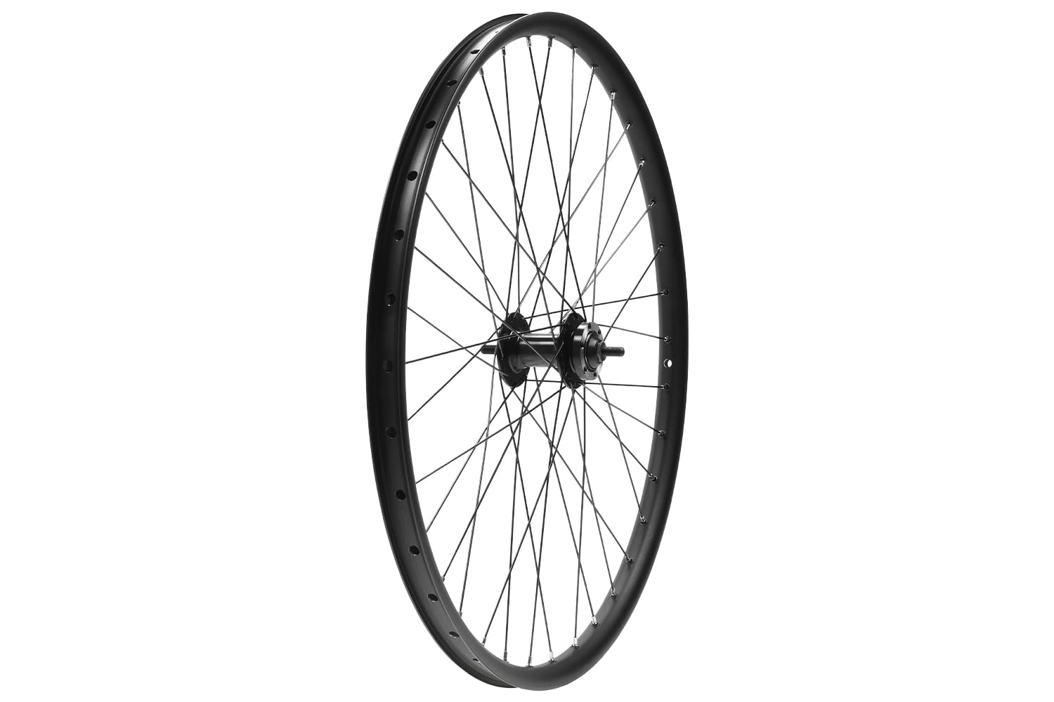 27,5 Zoll MTB Vorderrad 650B Tubeless Ready Scheibenbremse 6-Loch 36 Speichen Edelstahl Aluminium Nabe 100 mm Vollachse