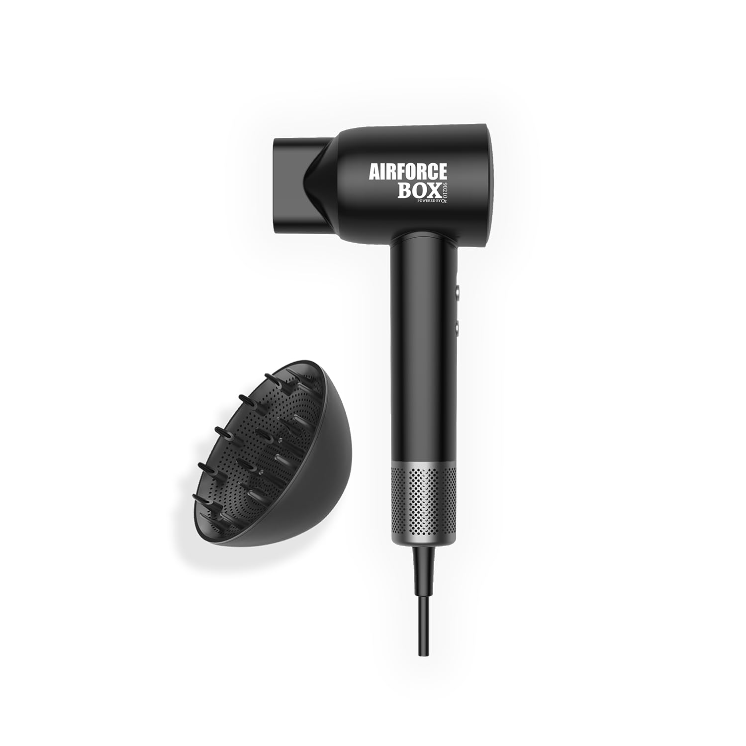 HeatSyncFusion Ionic Hair Dryer – Hair Blow Dryer with Fast-Drying Power – Includes Diffuser & Concentrator – Lightweight Ergonomic Design – Professional Styling Tools & Appliances