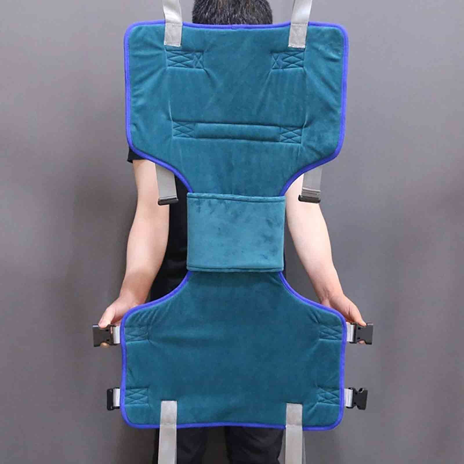 Sollevatore Paziente, Cintura imbottita Premium per ausili per la deambulazione in piedi Cintura per infermieri anziani Disabili Sollevatore per tutto il corpo Imbracatura a quattro punti ( Size : M )