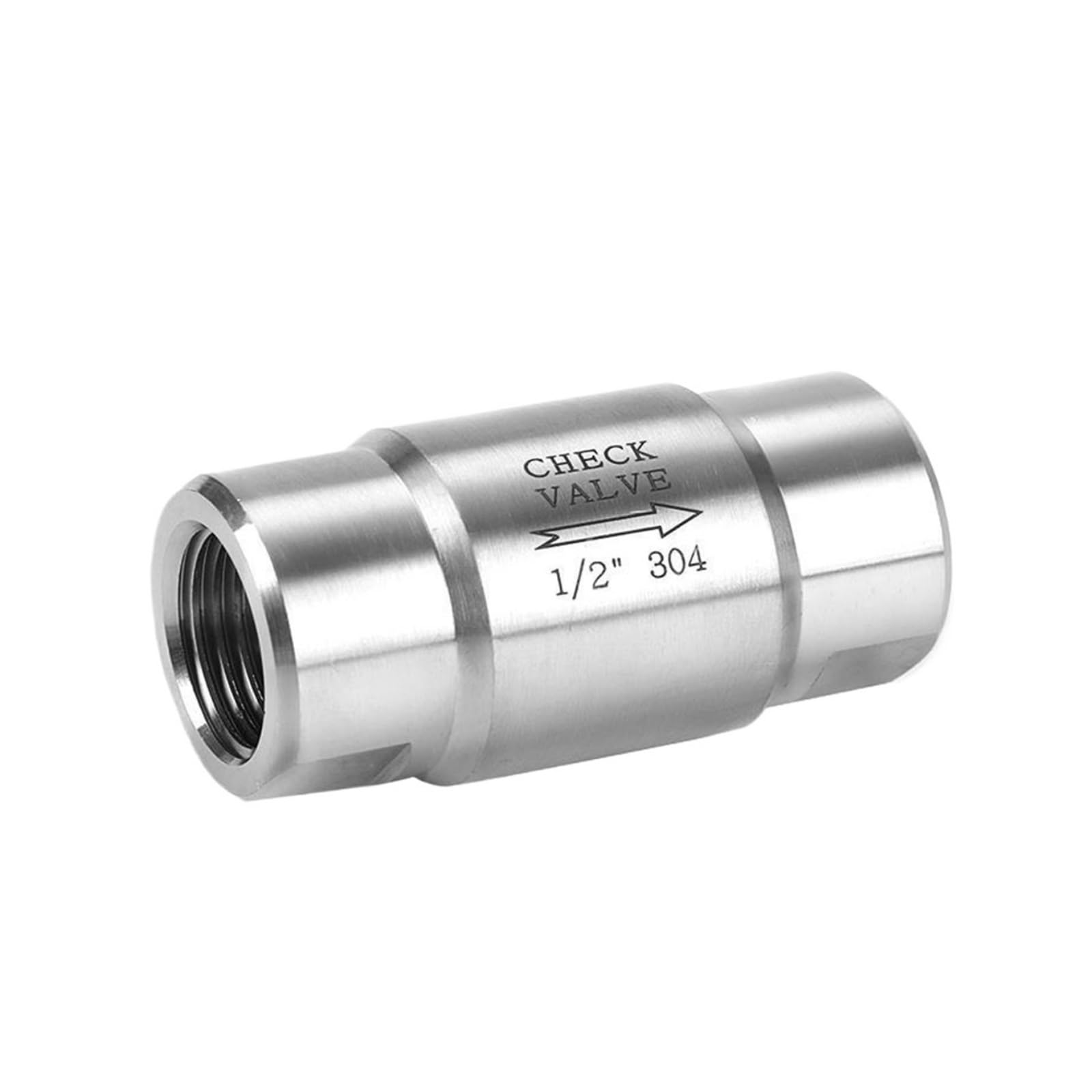 Clapet anti-retour en acier inoxydable 304 de 1 pouce pour haute pression et pompes à eau