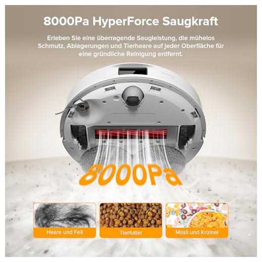 Roborock QV 35A Saugroboter mit Wischfunktion