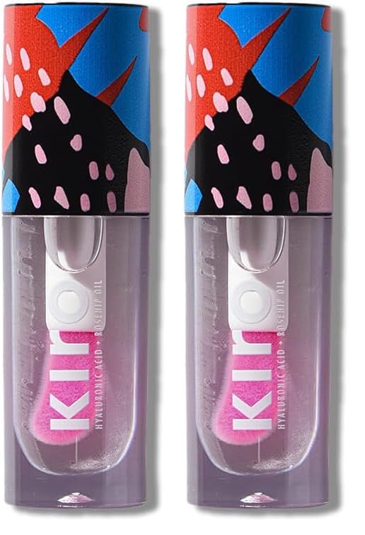 Image of Kiro PH-Play Color Changing Lip & Cheek Oil - Pink Funfetti, 5.5ml | Hydrating, Skin Brightening, Reduce Fine Lines | Non-Sticky, Non Greasy | Skin Care Infused with Moringa, Rosehip & Avocado Oils