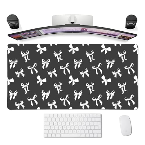 Finis le désordre avec ce grand tapis de souris de jeu mignon kawaii antidérapant et esthétique