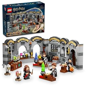 LEGO Harry Potter Hogwarts Castle: Potions Class Building Set, Harry Potter Toy for Boys & Girls, Age 8+ – Gift for Kids W/ 4 Minifigures – 76431
