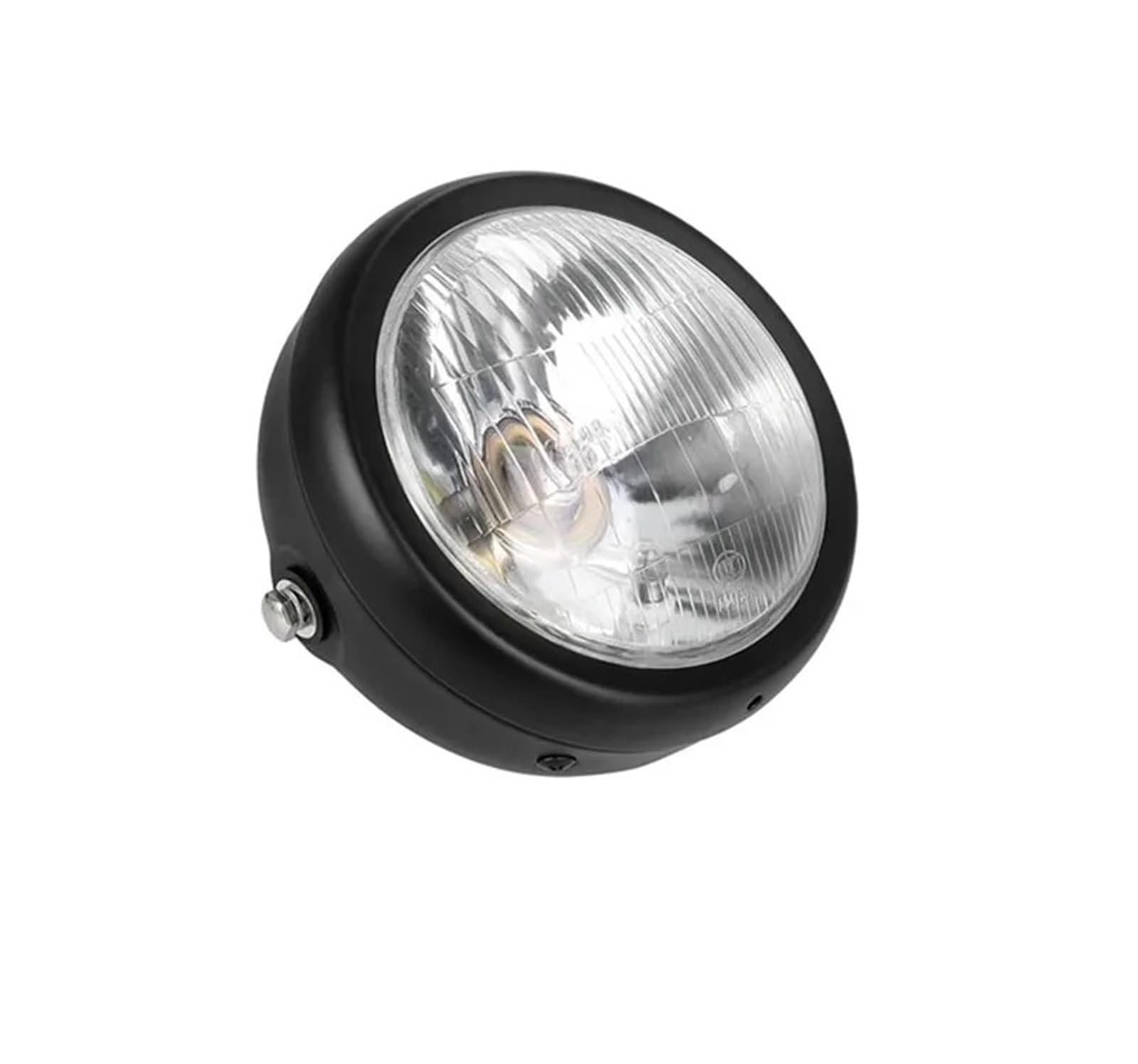 Dirt Bike przednie światła 5,75-calowy motocykl LED w stylu vintage Reflektor Okrągłe światła Lampa błyskowa Led Moto Driving Light Reflektor Motocykl Head Light