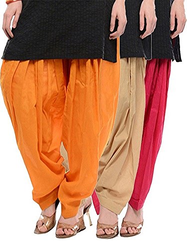 Image of Pistaa's Women's Regular Fit High Rise Premium Cotton Readymade Regular Salwar