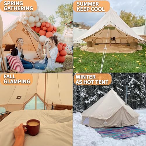 Carpa DANCEL OUTDOOR Yurt Lona 4 Estaciones 6 Personas miniatura 3