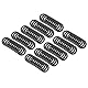 QUARKZMAN 100 Stücke Nitrilkautschuk Nitrilgummi Gummi O-Ringe 9mm x 6mm x 1,5mm für Wasserhahn Klempner Reparatur Dichtung Verbindung, Schwarz