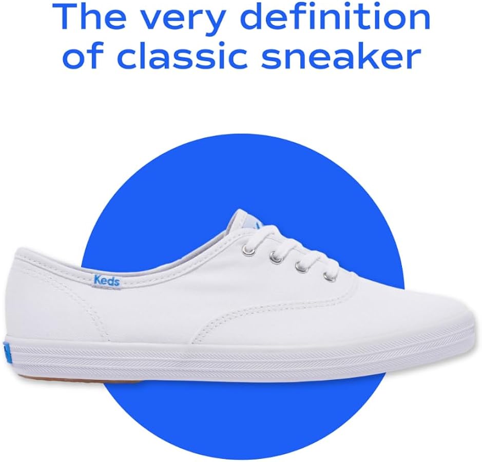 Amazon.com | Keds Women's Champion Canvas Lace Up Sneaker | Fashion Sneakers
