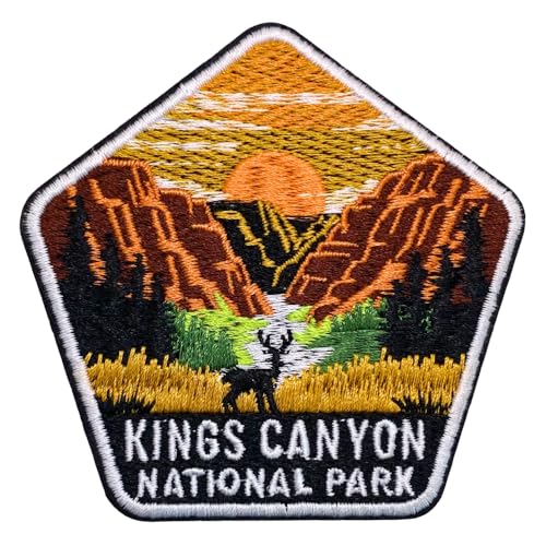 Kings Canyon National Park Patch – 3 inches, National Park Patches