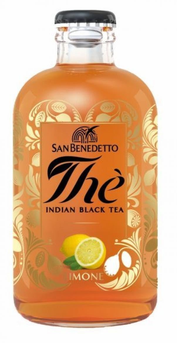 TÉ NEGRO INDIO CON LIMÓN SANTO BENDITO 4 X 25 CL