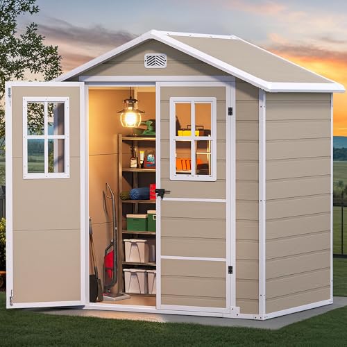 Photo 1 of ***Box 1 of 2****
DWVO 6x4.4 FT Outdoor Storage Shed