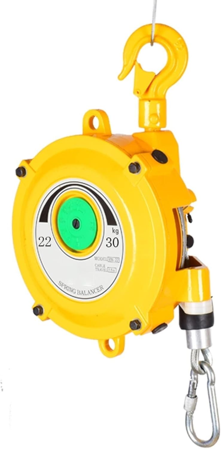 Spring Balancer,Adjustable Spring Balancer,Hanging Tension Retractor Tool,Spring Balancer Spring Balancer,for Factory and Workshop (Size : 22-30kg)