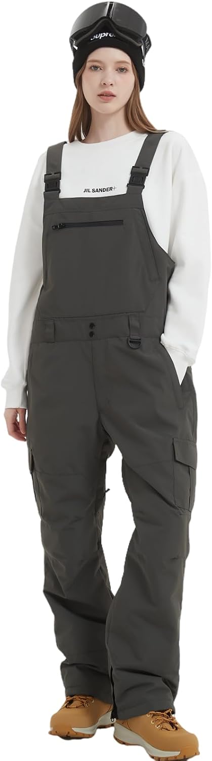 Amazon.com: BUMDEEP Women and Mens Snow Bibs Adjustable