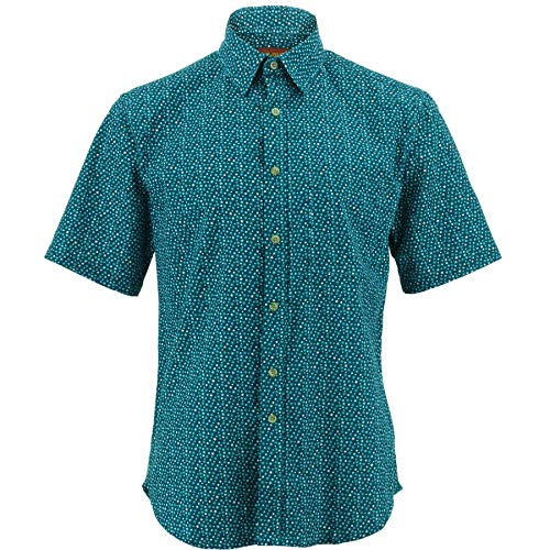 Chemise manche courte motif étoiles Loud Originals contre le style fade S