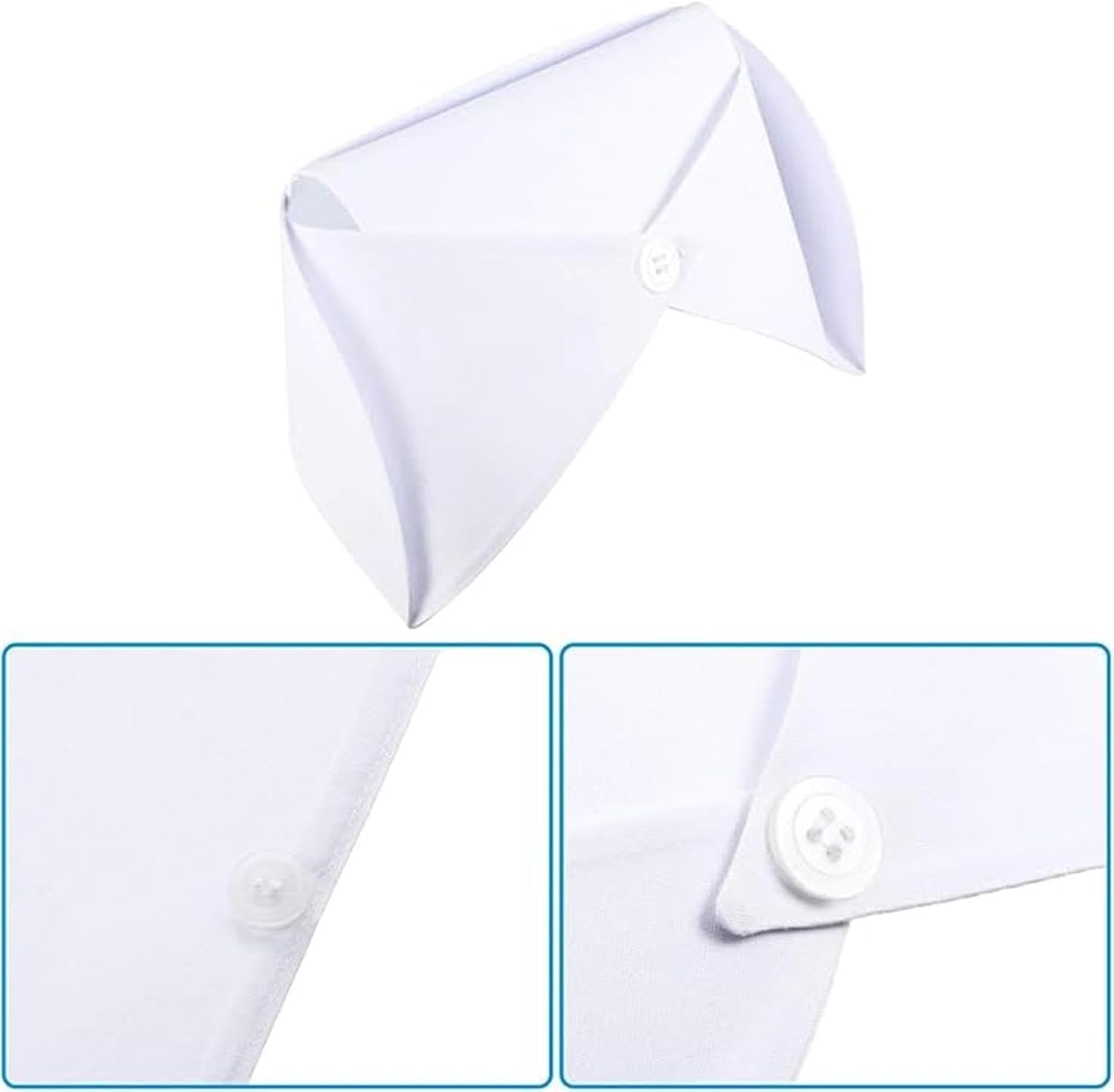 WILLBOND 2/5/12/24/36 Pack White Vintage Nurse Hat with Pins