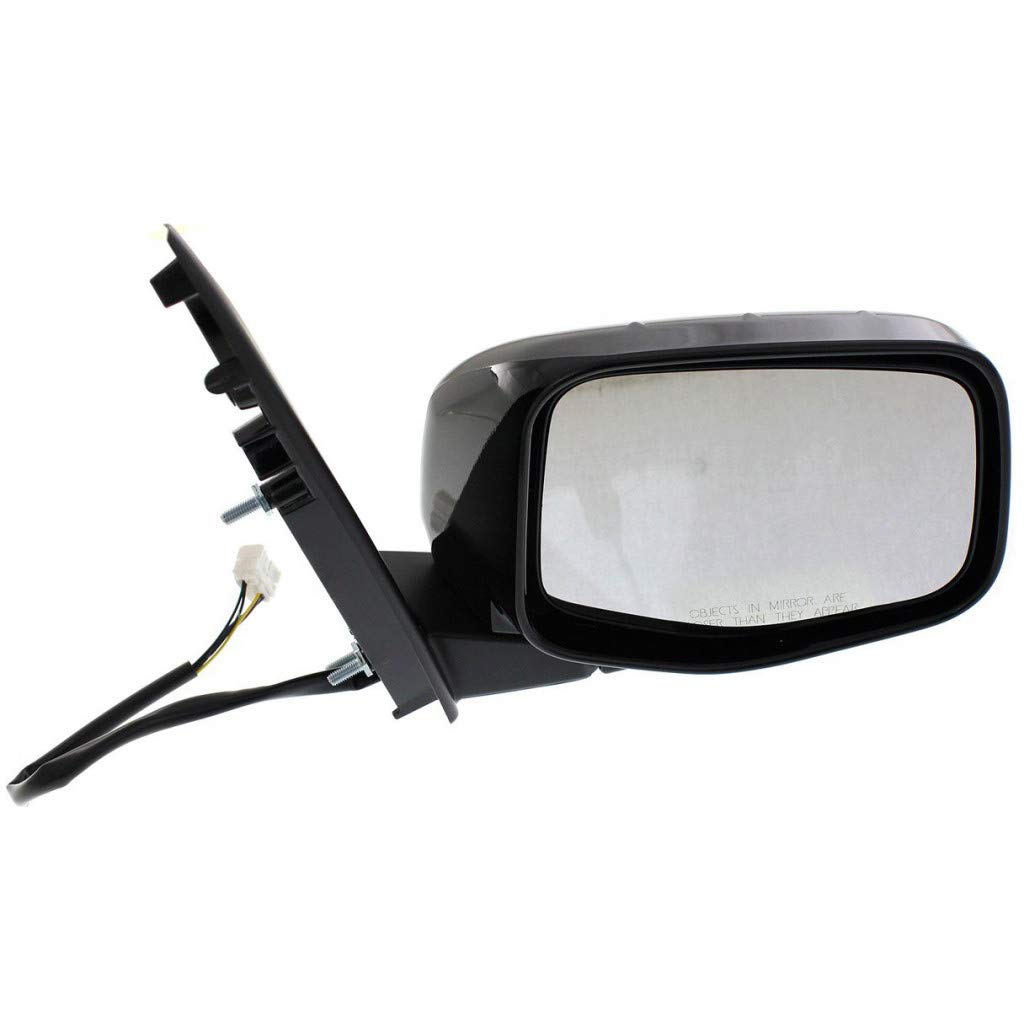 For Honda Odyssey 2011 2012 2013 Door Mirror Passenger Side | Manual Folding | Power | Heated | Light Textured | EX/EX-L Model | Replacement For 76200TK8A11ZA | HO1321263