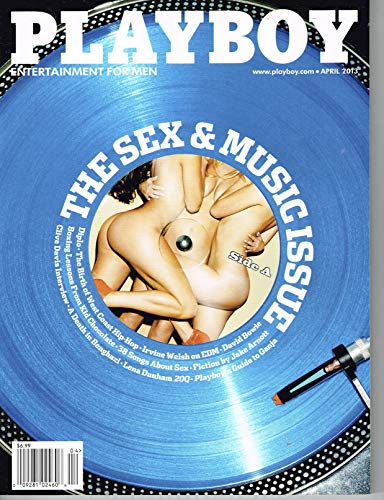 Playboy Men's Magazine The Sex & Music Issue April 2013 Paperback – 2013