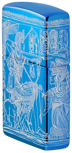 Encendedor Zippo Blue High Polish 81657 miniatura 3