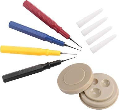 Watch Oiler Set, Professional Oilers Plastic Watch Repair Kit, Watch Repair Tool Kit with 1 Oil Cup and 4 Size Oil Pen, Applicator Watch Precision Oiler Pen for Watch Clock Repair