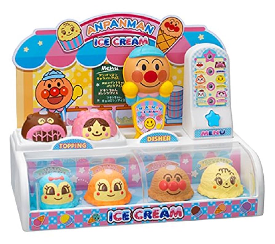【新品】New  アンパンマン　のっけてポン！アイスちょうだい　かまどでやこう Amazon | アンパンマン のっけてポン! アイスちょうだい