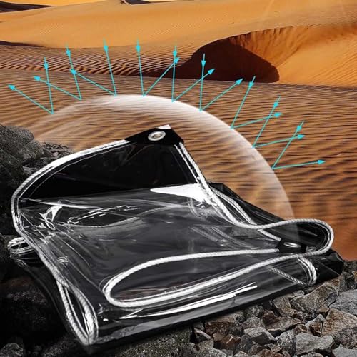 Bâche en vinyle transparent ultra-résistant face aux intempéries - 5