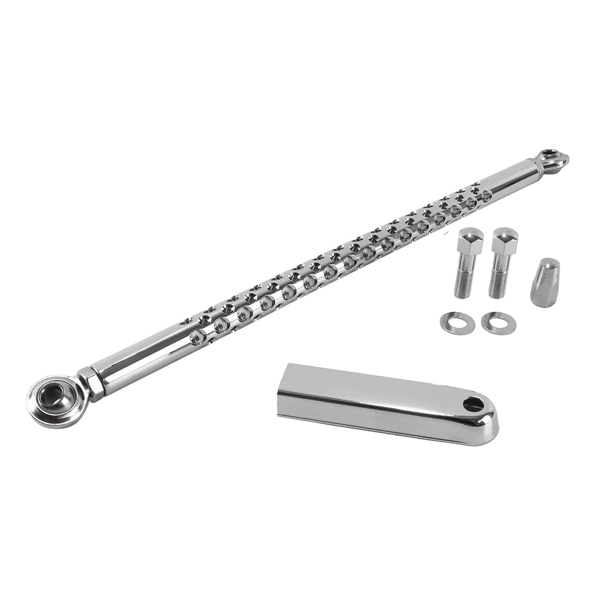 Leva del cambio per moto, biella del cambio per Harley Softail Dyna Touring Electra Road King Street Glide 1980-2018 (porosa)