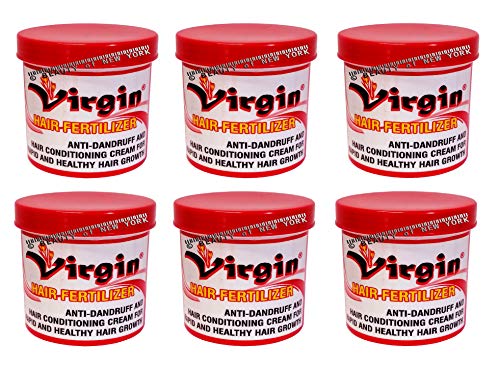 Virgin Hair Fertilizer Jar 200g Anti Dandruff And Conditioning Cream (6PCS)