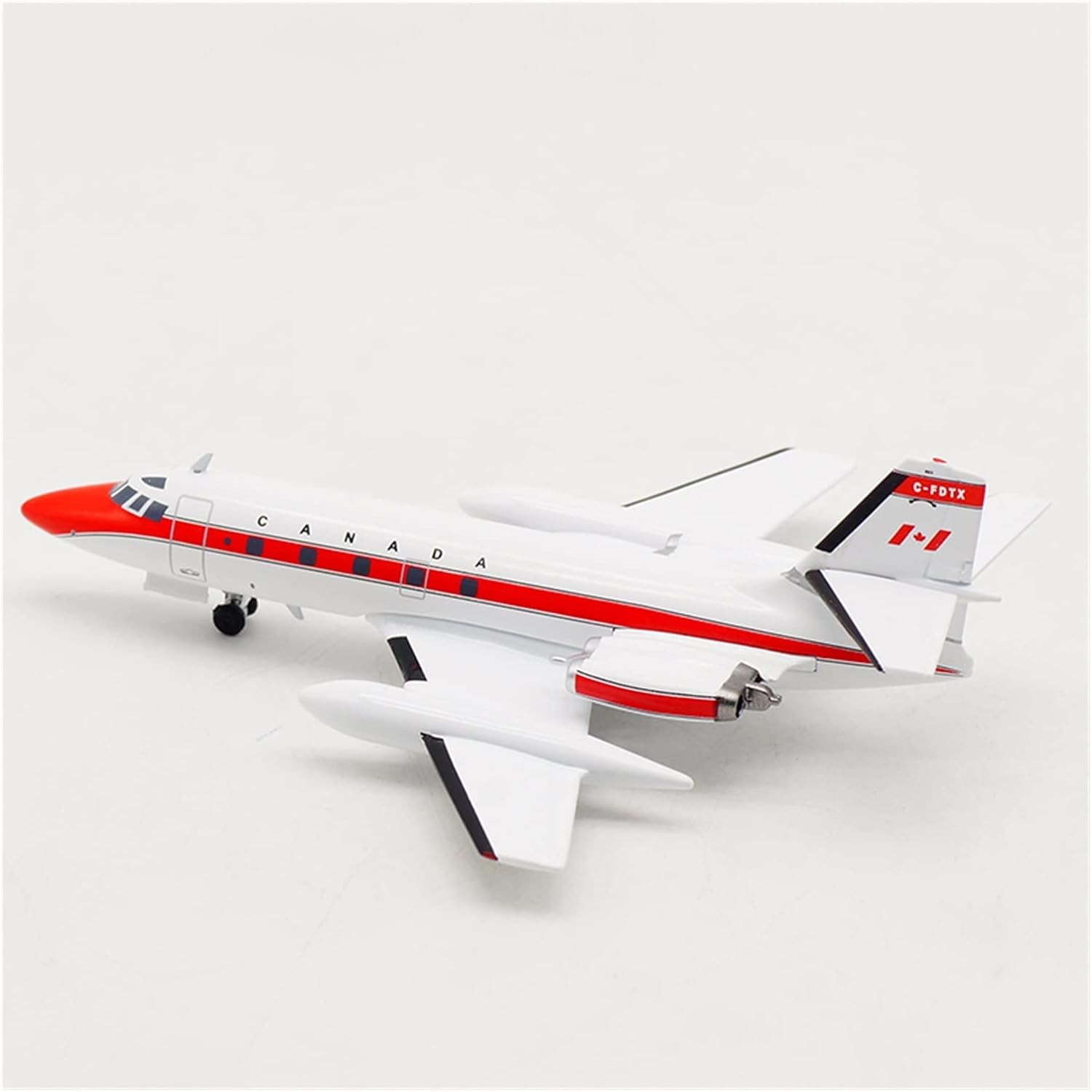 1 200 Fit for Aircraft L-1329 C-FDTX Model and Landing Gear Base Die-cast Toys Hobby Playgame Kit