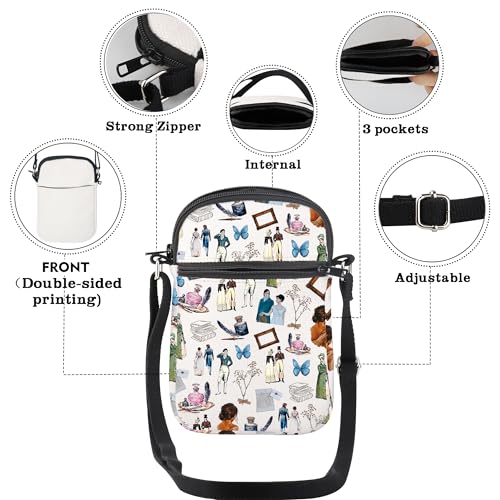 CMNIM Book Fans Merch Mini Crossbody Bags Literary Gifts 1813 Shoulder Bag for Book Lover Gift4
