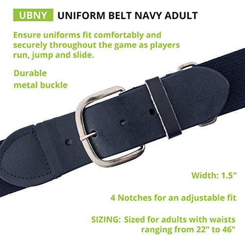 Image of Champion Sports Baseball & Softball Belt - Stretch Fit Uniform Belt for Youth & Adult Players, Multiple Colors