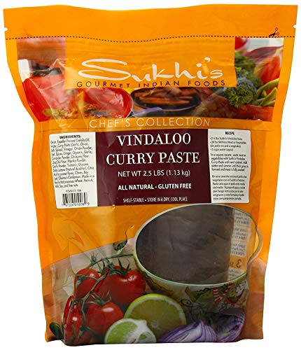 Sukhi's Gourmet Indian Curry Paste, Vindaloo 2.5 Lb