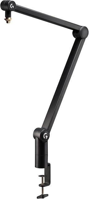 Logitech G Blue Compass 989000517 Premium Ramię wysięgnika mikrofonu - zarządzanie kablami (czarny)