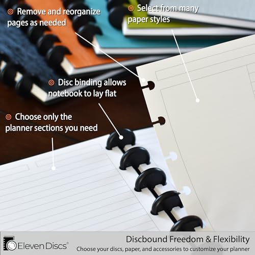 Cahiers à couverture en polyéthylène Eleven Discs robustes et modulables pour optimiser vos notes