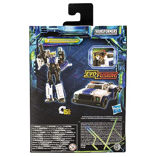 Transformers Legacy Evolution Deluxe Class Robots in Disguise 2015 Universe Strongarm 5.5” Action Figure, Blue, Large - Image 3