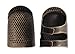 Clover Metal Open-Sided Thimble, Medium