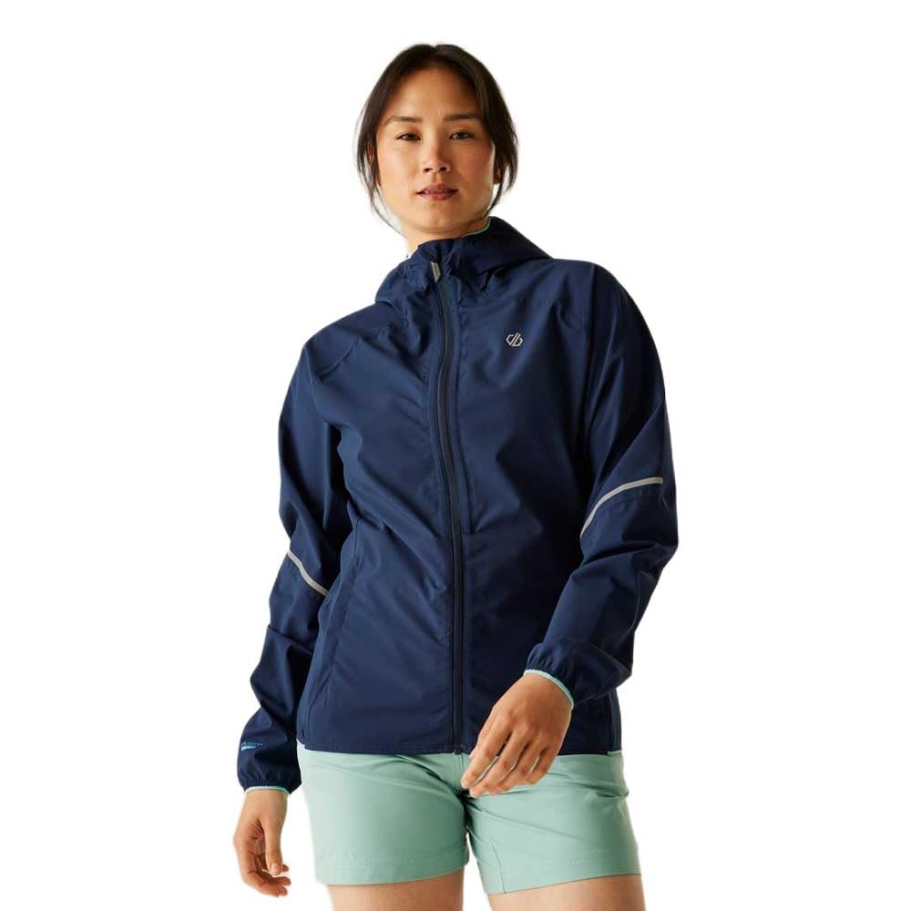 Dare2b Women's Ultra-Light Hiking Jacket, Waterproof Breathable Windproof Walking Coat